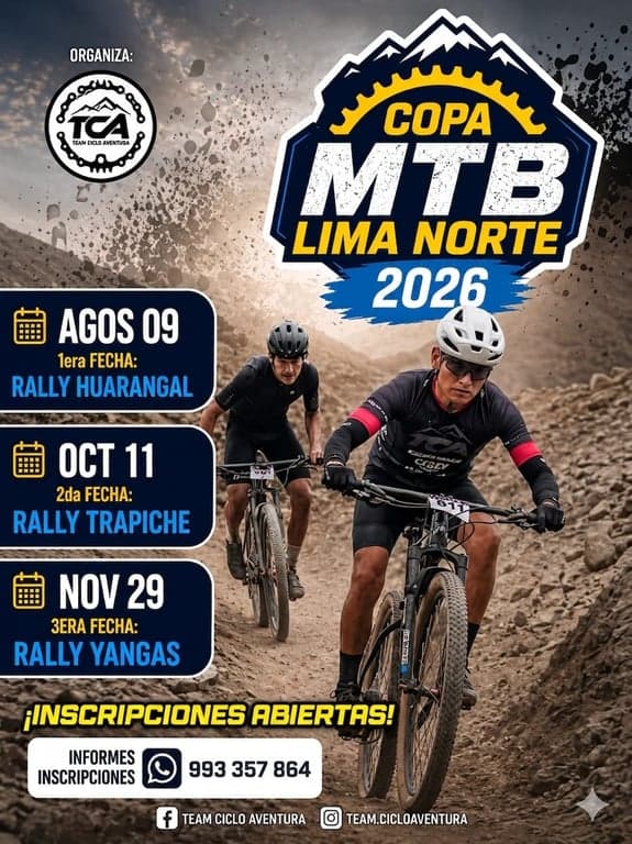 RALLY HUARANGAL-Copa LIMA NORTE MTB - imagen 0