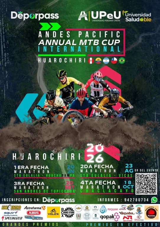 CHACLA - ANDES PACIFIC ANNUAL MTB CUP INTERNATIONAL HUAROCHIRI – STAGE 4 FINAL - imagen 1