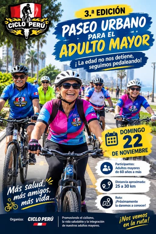 Paseo Urbano para el Adulto Mayor - imagen 2