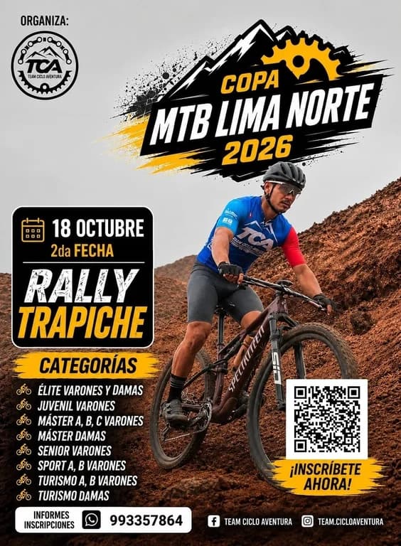 RALLY TRAPICHE-Copa LIMA NORTE MTB - imagen 2