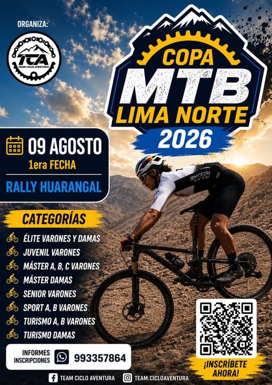 RALLY HUARANGAL-Copa LIMA NORTE MTB - imagen 2
